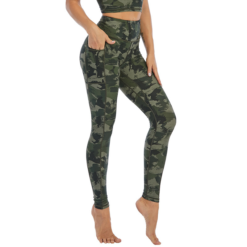 Las mujeres Customizez Yoga Pantalones de cintura alta Casual Correr al aire libre Gimnasio Deportes Entrenamiento Leggings ajustados