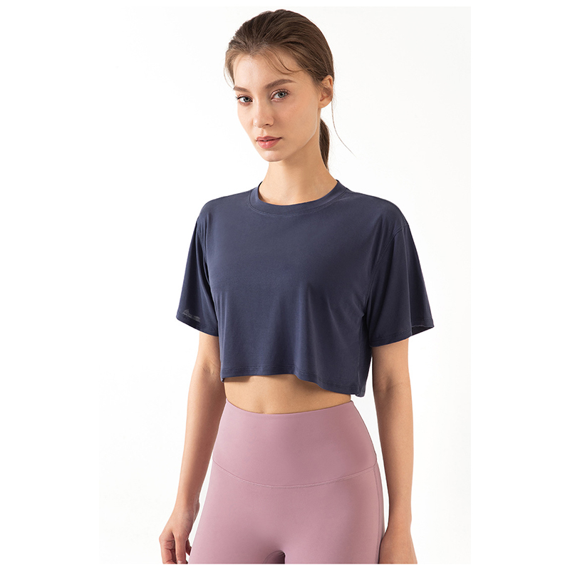 Las mujeres personalizan las camisetas deportivas de entrenamiento Senderismo Golf Atlético Correr al aire libre Camiseta cómoda de secado rápido para salón