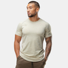 2021 nuevo otoño camiseta suelta de manga corta de secado rápido cuello redondo hombres deportes al aire libre ropa de entrenamiento de yoga