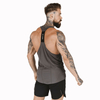 Fitness Deportes y ocio para hombres Estiramiento Tablero de luz en blanco de secado rápido sin chaleco de costura con logotipo