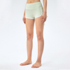 Pantalones cortos personalizados de cintura alta sin costuras para mujer con trasero Push Up Yoga Control de barriga Gimnasio Fitness Running Short