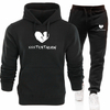 Suéter para hombre y mujer Street Trend Plus Fleece Hoodie Suit
